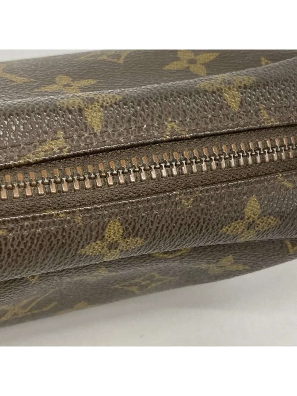 ★SOLD★ Louis Vuitton Pouch Monogram Trousse Toilet 23 Brown - Picture 7 of 9